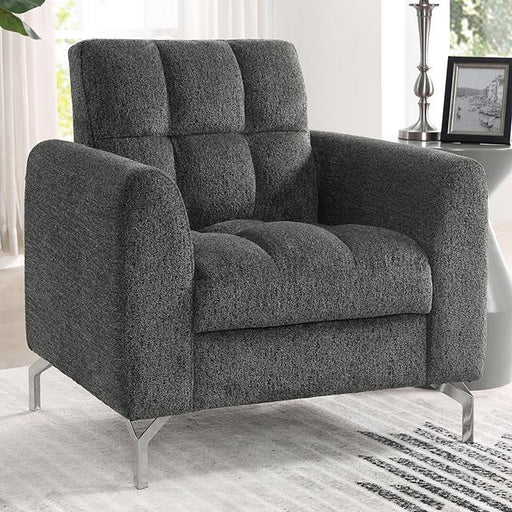 LUPIN Chair, Dark Gray - Marjories Furniture (Las Vegas, NV)