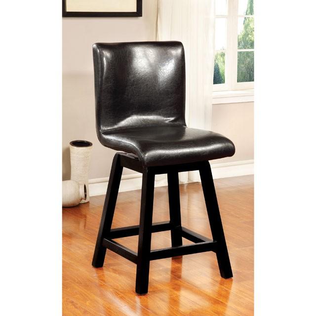 HURLEY Black Counter Ht. Chair (2/CTN) - Marjories Furniture (Las Vegas, NV)