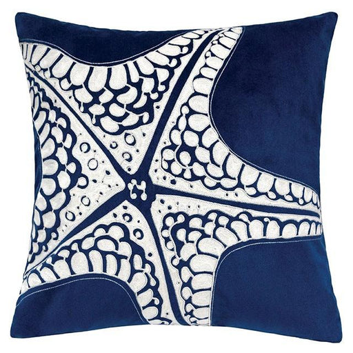 Jude Indigo 20" X 20" Pillow, Indigo - Marjories Furniture (Las Vegas, NV)