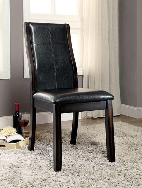 Townsend I Brown Cherry Side Chair (2/CTN) - Marjories Furniture (Las Vegas, NV)