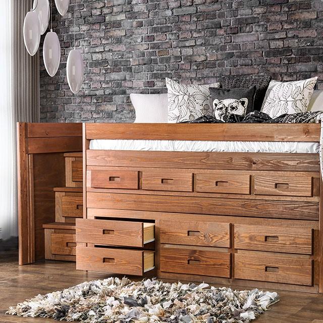 Cleo Twin Captain Bed - Marjories Furniture (Las Vegas, NV)
