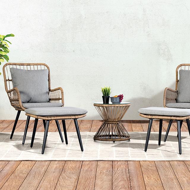 Chandu 6 Pc. Conversation Set - Marjories Furniture (Las Vegas, NV)