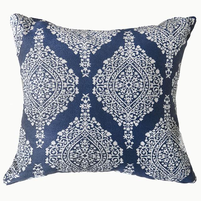 Ida Blue 22" X 22" Pillow, Blue (2/CTN) - Marjories Furniture (Las Vegas, NV)
