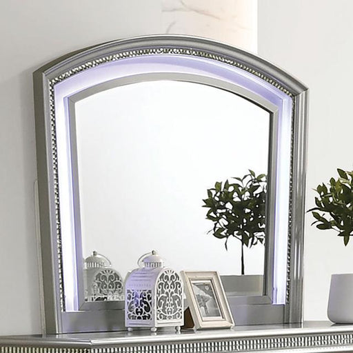 MADDIE Mirror, Silver - Marjories Furniture (Las Vegas, NV)