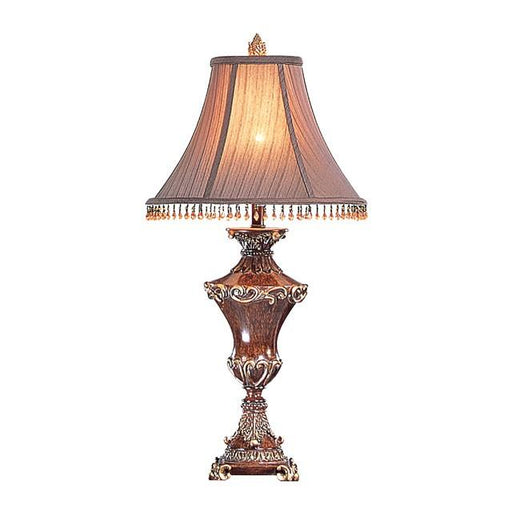 Selma Beige/Gold Table Lamp (2/CTN) - Marjories Furniture (Las Vegas, NV)