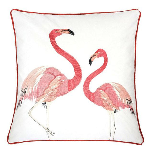 Lina Flamingo 20" X 20" Pillow, Pair Flamingo - Marjories Furniture (Las Vegas, NV)