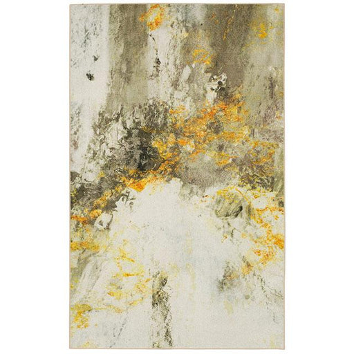 HOLLIE 8' X 10', Area Rug, Gold/Gray - Marjories Furniture (Las Vegas, NV)
