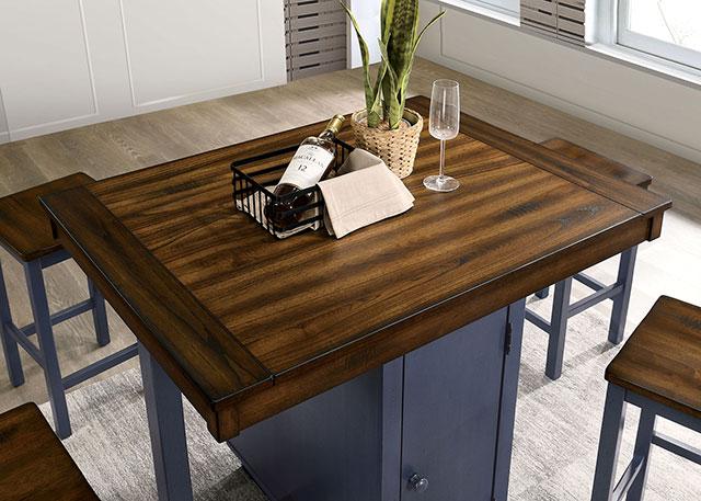 Azurine 5 Pc. Counter Ht. Set - Marjories Furniture (Las Vegas, NV)