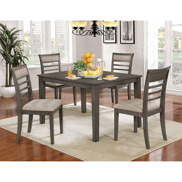 Taylah 5 & 7 Piece Dining Table Set - Marjories Furniture (Las Vegas, NV)