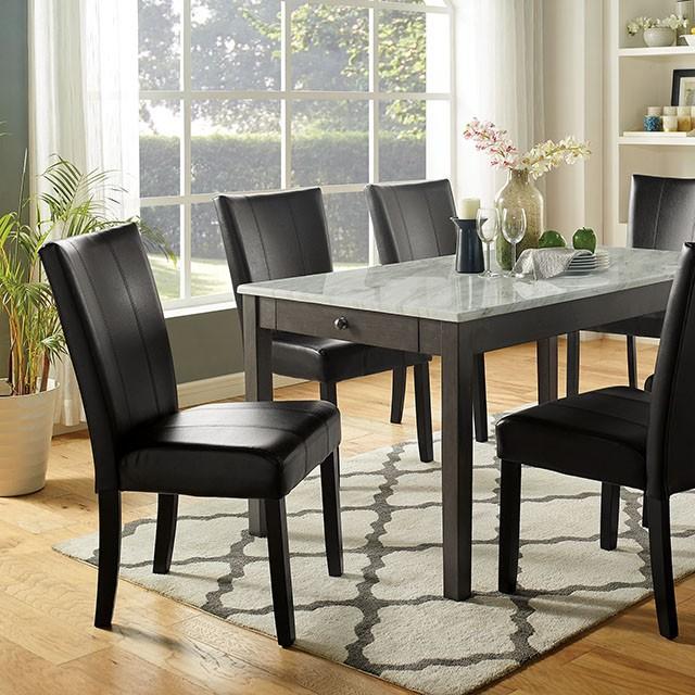 Abia Dining Table - Marjories Furniture (Las Vegas, NV)