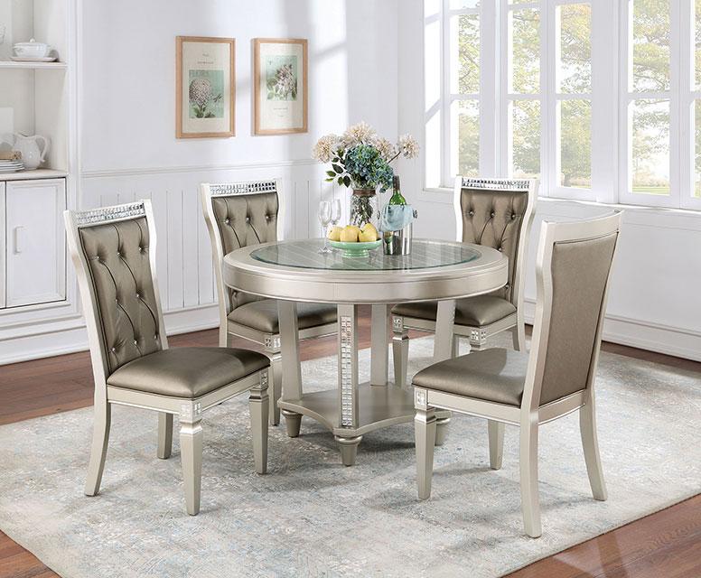 Adelina Dining Table Set - Marjories Furniture (Las Vegas, NV)