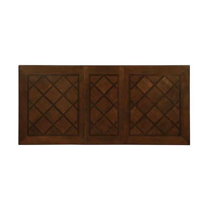 Alpena Brown Cherry Dining Table - Marjories Furniture (Las Vegas, NV)