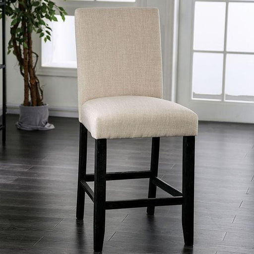 Brule Counter Heightt Side Chair Ivory - Marjories Furniture (Las Vegas, NV)