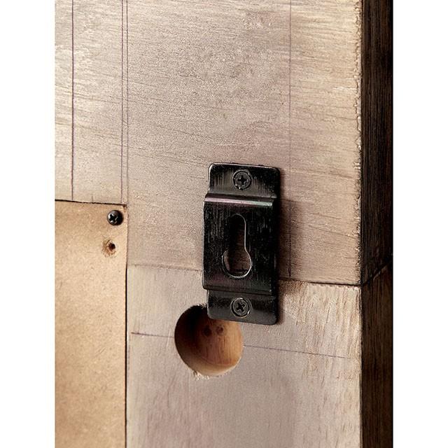 AVEIRO Rustic Natural Tone Mirror - Marjories Furniture (Las Vegas, NV)