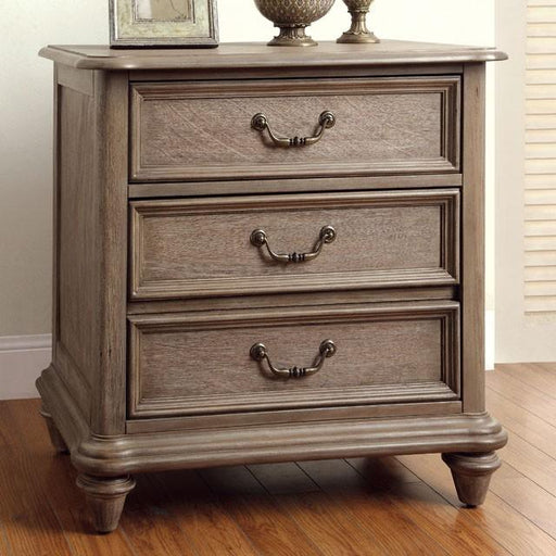 BELGRADE I Rustic Natural Tone Night Stand - Marjories Furniture (Las Vegas, NV)