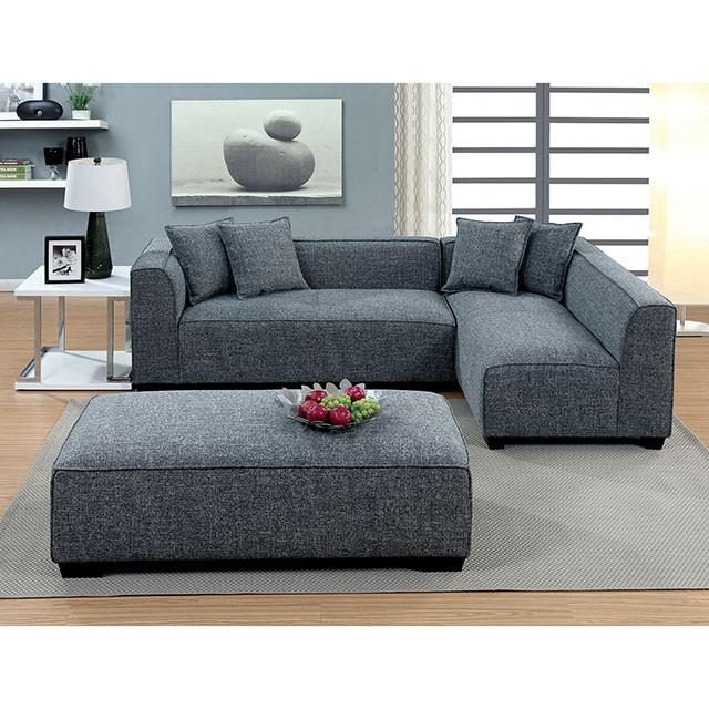 JAYLENE Gray Sectional - Marjories Furniture (Las Vegas, NV)