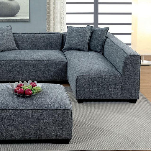 JAYLENE Gray Sectional - Marjories Furniture (Las Vegas, NV)
