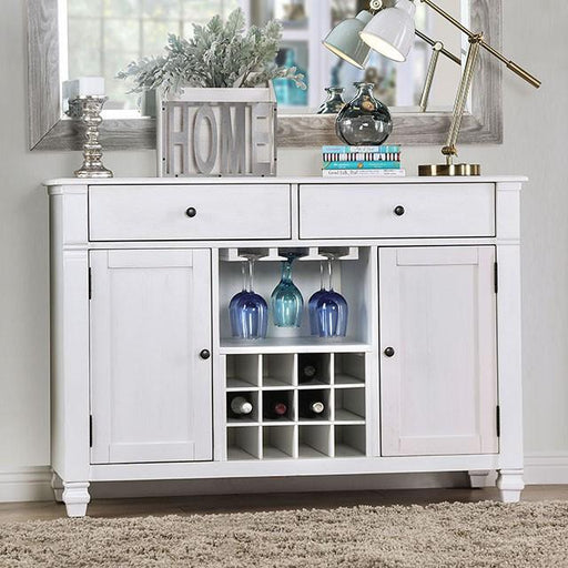 Kaliyah Antique White Server - Marjories Furniture (Las Vegas, NV)