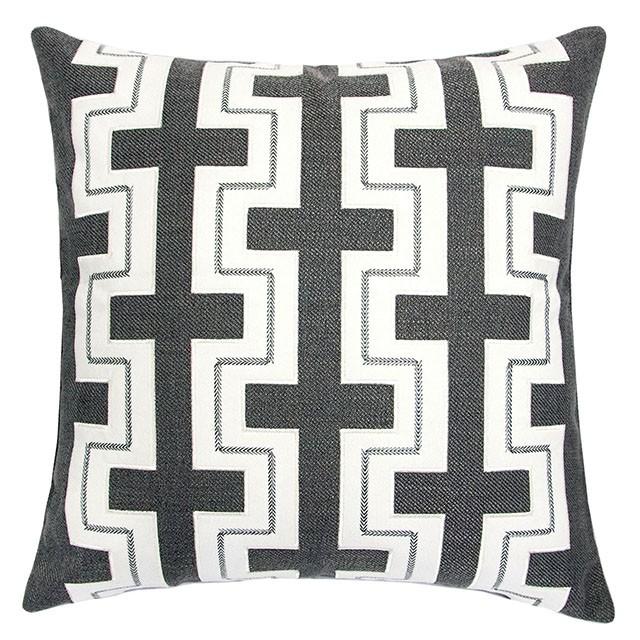 Kari Gray 20" X 20" Pillow, Gray - Marjories Furniture (Las Vegas, NV)