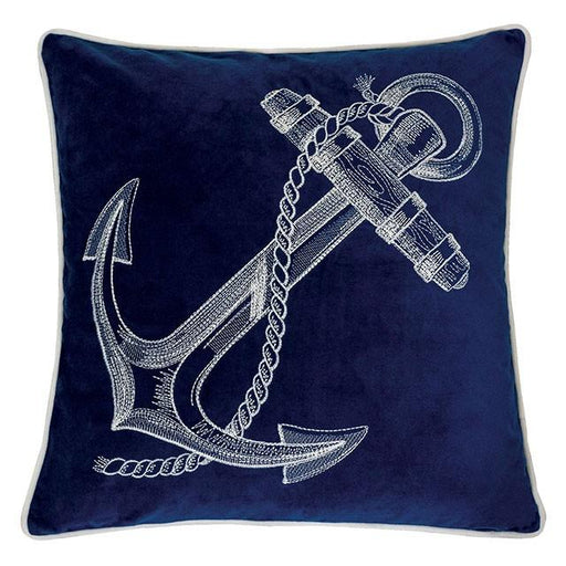 Karin Blue 20" X 20" Pillow, Blue - Marjories Furniture (Las Vegas, NV)