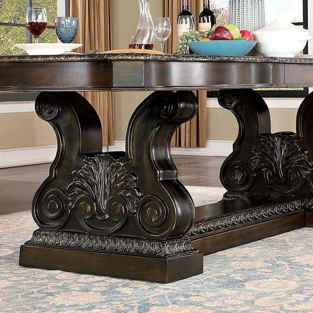 LOMBARDY Dining Table - Marjories Furniture (Las Vegas, NV)