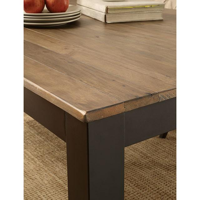 MARSHALL Rustic Oak Dining Table - Marjories Furniture (Las Vegas, NV)