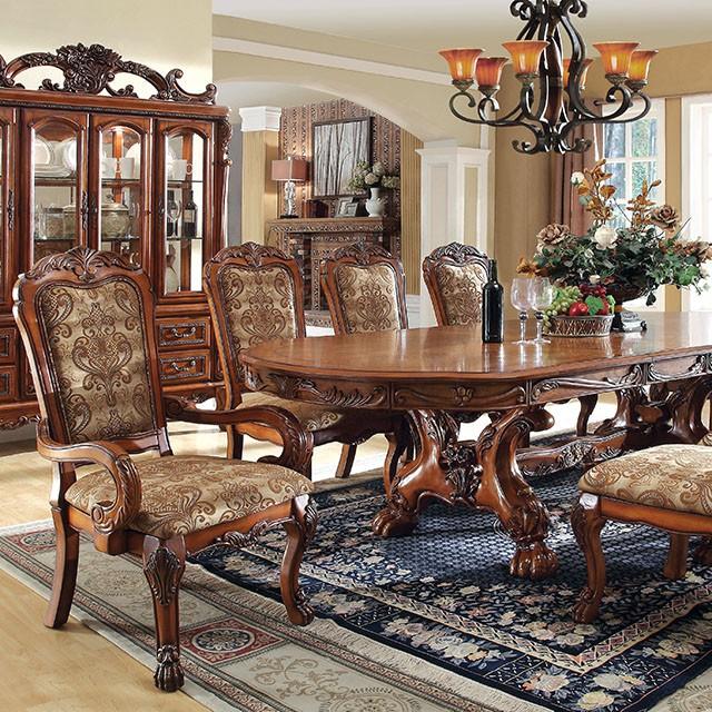 Medieve Antique Oak Dining Table - Marjories Furniture (Las Vegas, NV)