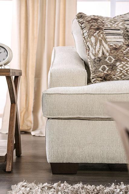 MORNINGTON Sectional, Ivory/Brown - Marjories Furniture (Las Vegas, NV)