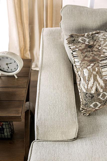 MORNINGTON Sectional, Ivory/Brown - Marjories Furniture (Las Vegas, NV)