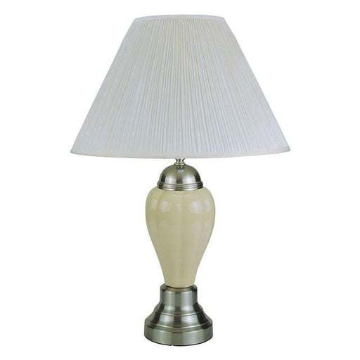 Niki Ivory Table Lamp (6/CTN) - Marjories Furniture (Las Vegas, NV)