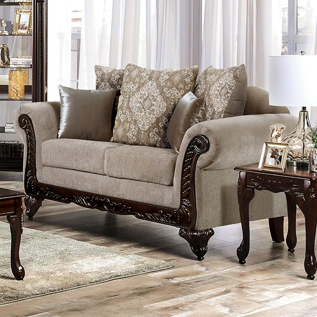 PANOZZO Loveseat - Marjories Furniture (Las Vegas, NV)
