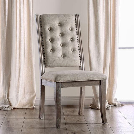 Patience Rustic Natural Tone Side Chair (2/CTN) - Marjories Furniture (Las Vegas, NV)