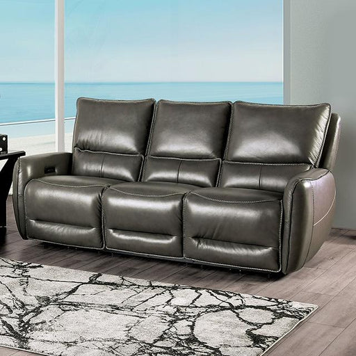 PHINEAS Power Sofa, Gray - Marjories Furniture (Las Vegas, NV)
