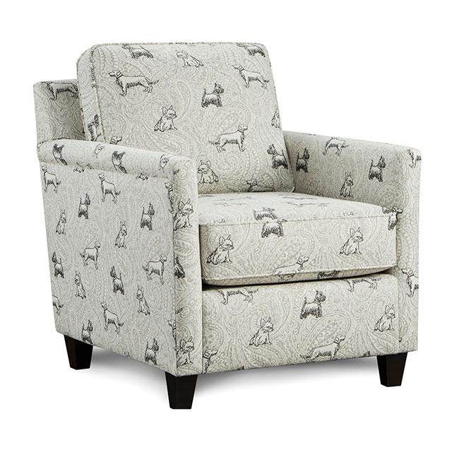POCKLINGTON Accent Chair, Dog - Marjories Furniture (Las Vegas, NV)