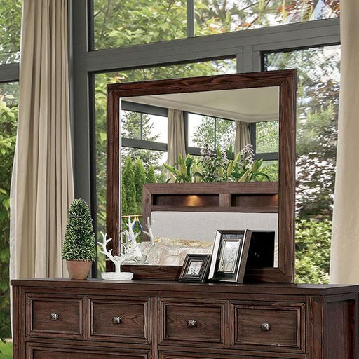 Tywyn Dark Oak Mirror - Marjories Furniture (Las Vegas, NV)