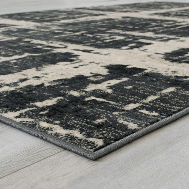 Kozlu Gray/Beige 5' X 7' Area Rug - Marjories Furniture (Las Vegas, NV)