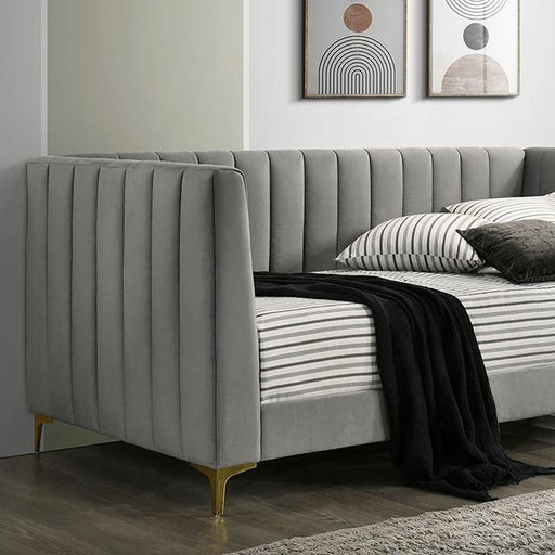 NEOMA Twin Daybed, Light Gray - Marjories Furniture (Las Vegas, NV)