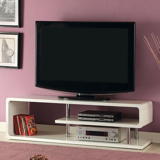 Ninove II White 55" TV Console - Marjories Furniture (Las Vegas, NV)