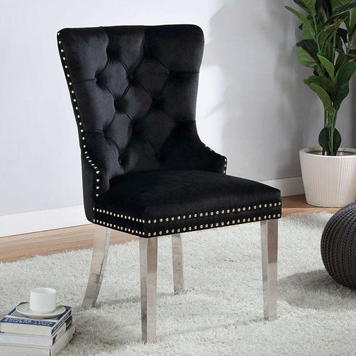 JEWETT Chair, Black (2/CTN) - Marjories Furniture (Las Vegas, NV)