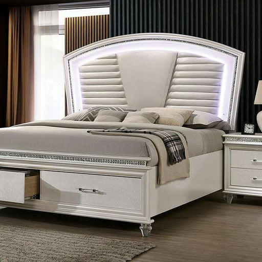 MADDIE Cal.King, E.King, & Queen Bed - Marjories Furniture (Las Vegas, NV)