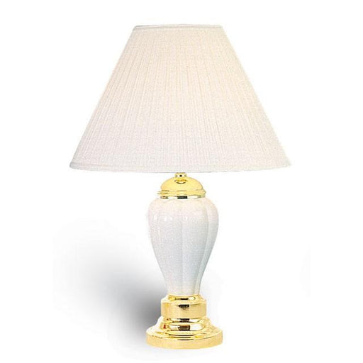 SCARLETT Ivory Table Lamp (6/CTN) - Marjories Furniture (Las Vegas, NV)