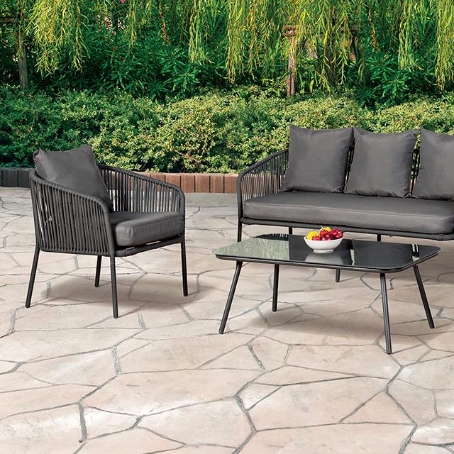 Myesha 4 Pc. Conversation Set - Marjories Furniture (Las Vegas, NV)