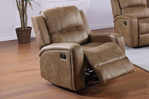 Bstfur Recliner in Chestnut - Marjories Furniture (Las Vegas, NV)