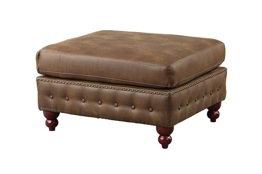 Chixin Cocktail Ottoman/Dark Coffee in Dark Coffee - Marjories Furniture (Las Vegas, NV)