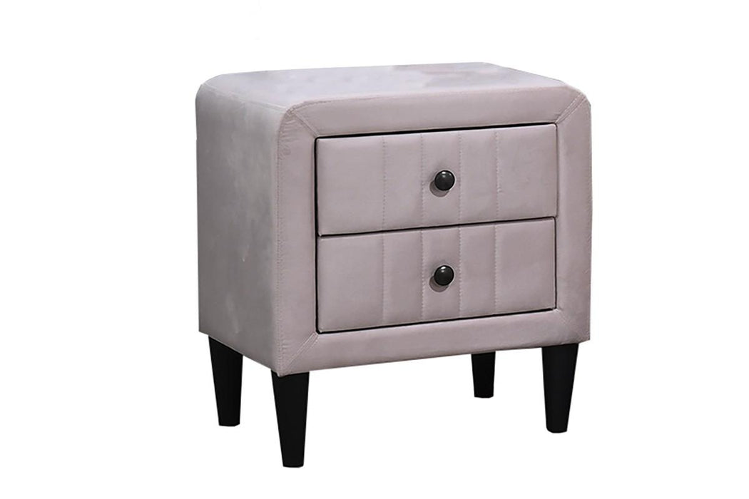 Liihcc Night Stand in Light Pink - Marjories Furniture (Las Vegas, NV)