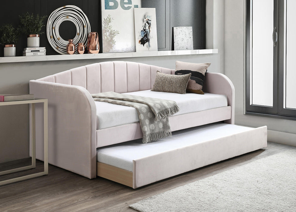 Liihcc Day Bed in Light Pink - Marjories Furniture (Las Vegas, NV)
