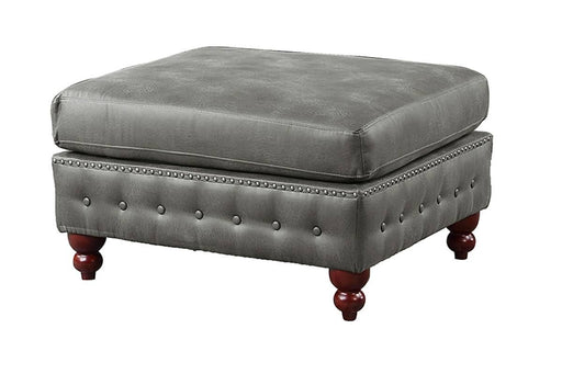 Chixin Cocktail Ottoman/Slate Grey in Slate Grey - Marjories Furniture (Las Vegas, NV)