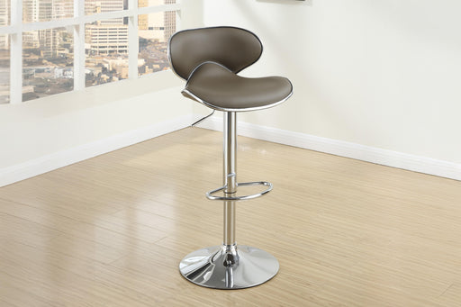 Huifur Adjustable Bar Stool in Espresso - Marjories Furniture (Las Vegas, NV)