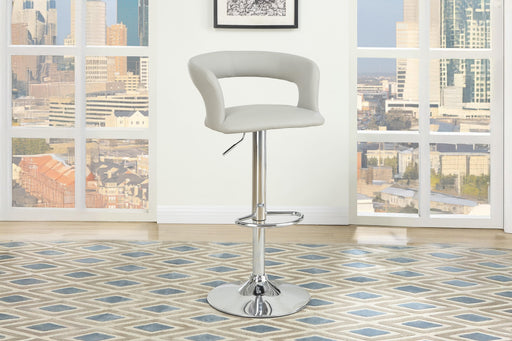 Huifur Adjustable Bar Stool in Grey - Marjories Furniture (Las Vegas, NV)