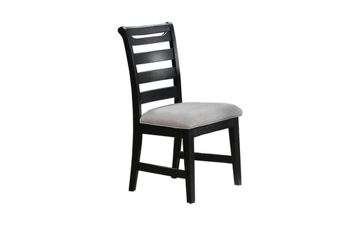 Serkou Dining Chair in Black - Marjories Furniture (Las Vegas, NV)